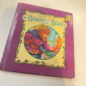 Vintage 1994 Fairy Tale Classics Beauty and the Beast Book